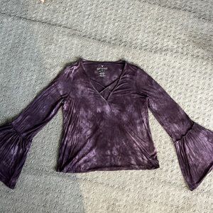 American Eagle Outfitters, Purple Blouse
